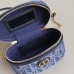 Replica Dior 30 Montaigne Mini Vanity Case with zipper closure