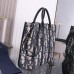 Replica Dior East-West Tote with contrasting colors