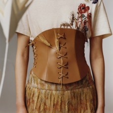 Replica Dior D-Lace Corset Belt Golden