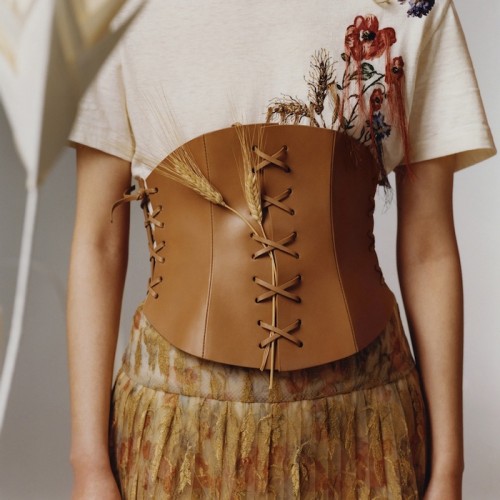 Replica Dior D-Lace Corset Belt Golden