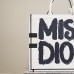 Replica Large Dior Book Tote White