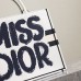 Replica Large Dior Book Tote White