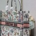 Replica Large Dior Book Tote White