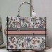 Replica Large Dior Book Tote White