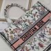 Replica Large Dior Book Tote White
