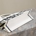Dior Book Tote with Chic Blue and White Pattern