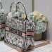 Medium Dior Book Tote in White - Luxury Fashion Accessory