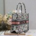 Chic Medium Dior Book Tote in White Canvas