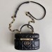Chic Replica Dior Caro Mini Vanity Case with quilted design