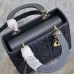 Medium Blue Lady Dior Handbag