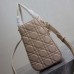 Lady Dior Bag displayed on a table