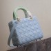 Medium Lady Dior Bag in black leather