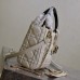 Replica Mini Lady Dior Bag in black leather