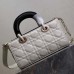 Close-up of Replica Small Lady D-Joy Bag handle