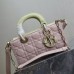 Replica Small Lady D-Joy Bag in white
