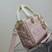 Side view of Replica Small Lady D-Joy Bag