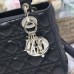 Replica Small Lady Dior Bag with zodiac-themed studs