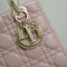 High-quality replica Small Lady Dior in latte leather
