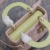 Replica Lady Dior bag with gold-finish zodiac accents