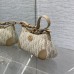 30 Montaigne Replica Bag Hardware Close-Up - Gold-Tone Zipper & Logo