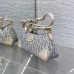 30 Montaigne Replica Bag Hardware Close-Up - Gold-Tone Zipper & Logo