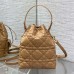 Replica Small Dior Caro Bucket Bag in brown – High-Quality Designer Inspired Handbag
