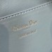 Replica Dior Caro Bucket Bag Small – Grey Leather Shoulder Bag