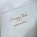 Replica Dior Caro Bucket Bag Small – White Leather Shoulder Bag
