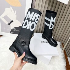 Replica d major boots dior black