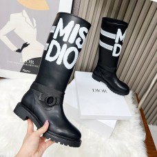 Replica d major boots dior black